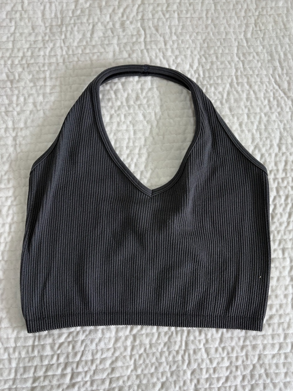Dark Grey Halter Top